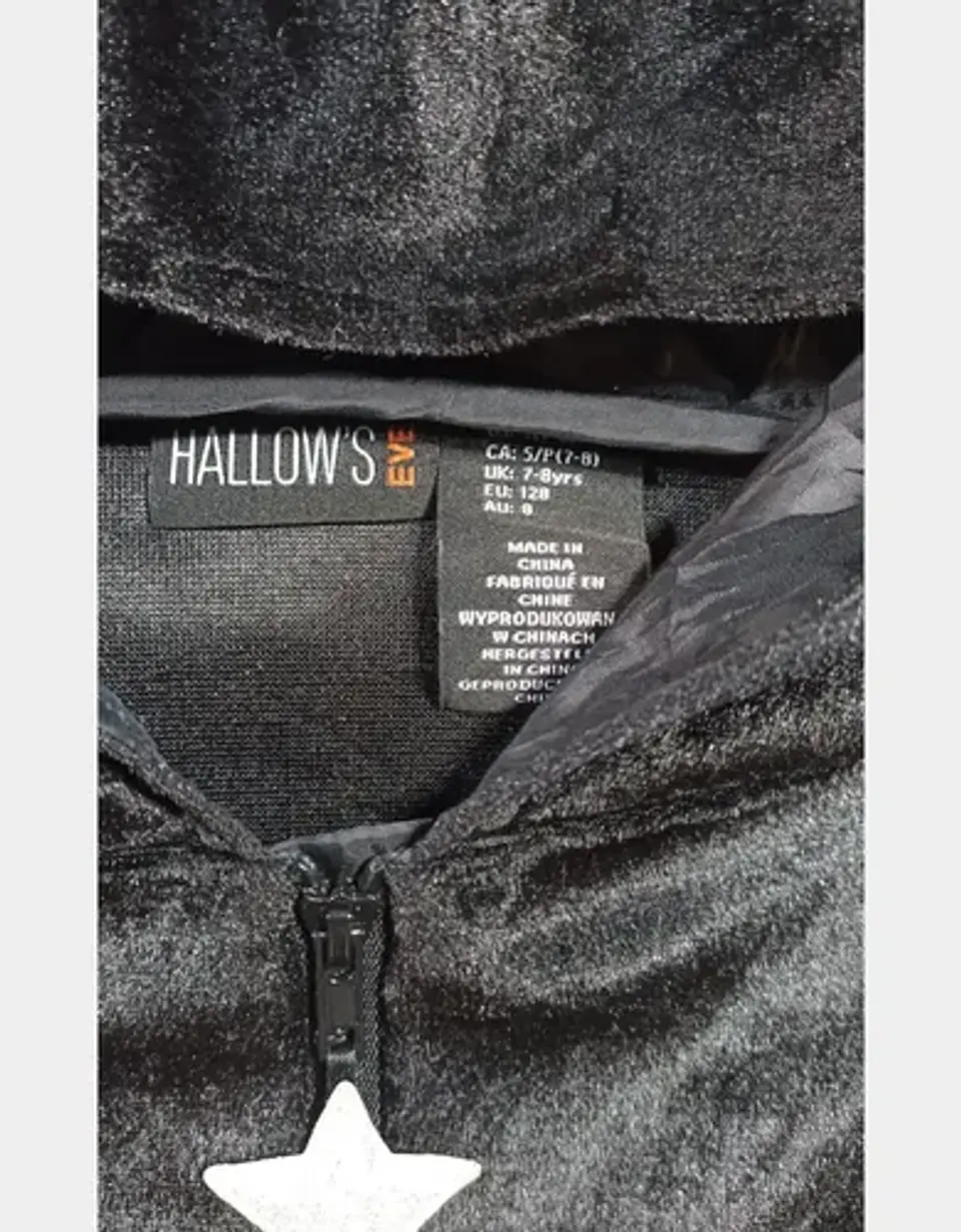 Disfraz Importado De Bruja Para Niña Talla 7 - 8 Años 10