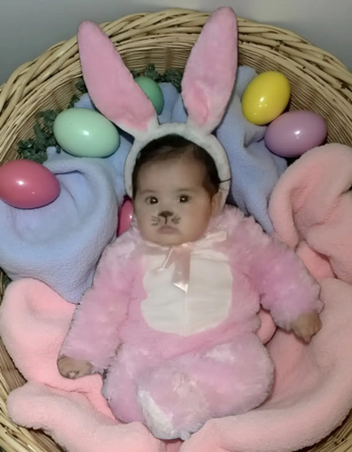 Disfraz De Conejita Rosa Para Bebes De 5 A 7 Meses 1