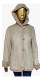 Gamulán Beige Con Capucha Jones New York - Talla L - Miniatura 3
