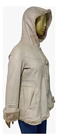 Gamulán Beige Con Capucha Jones New York - Talla L - Miniatura 4