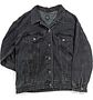 Chaqueta de Mezclilla Unisex Diseño Platillo Volador Lentejuelas - Talla XL - Miniatura 2