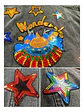 Chaqueta de Mezclilla Unisex Diseño Platillo Volador Lentejuelas - Talla XL - Miniatura 7