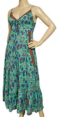 Maxi Vestido Boho 100% Seda -  Importado De India - Miniatura 3