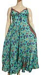 Maxi Vestido Boho 100% Seda -  Importado De India - Miniatura 4