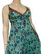 Maxi Vestido Boho 100% Seda -  Importado De India - Miniatura 6