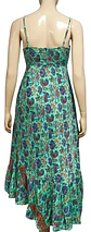 Maxi Vestido Boho 100% Seda -  Importado De India - Miniatura 8