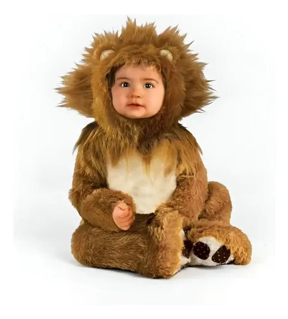 Disfraz Importado Rubie's Modelo Leon Talla 12 A 18 Meses 1