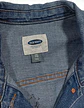 Chaqueta de Mezclilla Old Navy Unisex Personalizada Platillo Volador Lentejuelas Talla 2XL - Miniatura 7