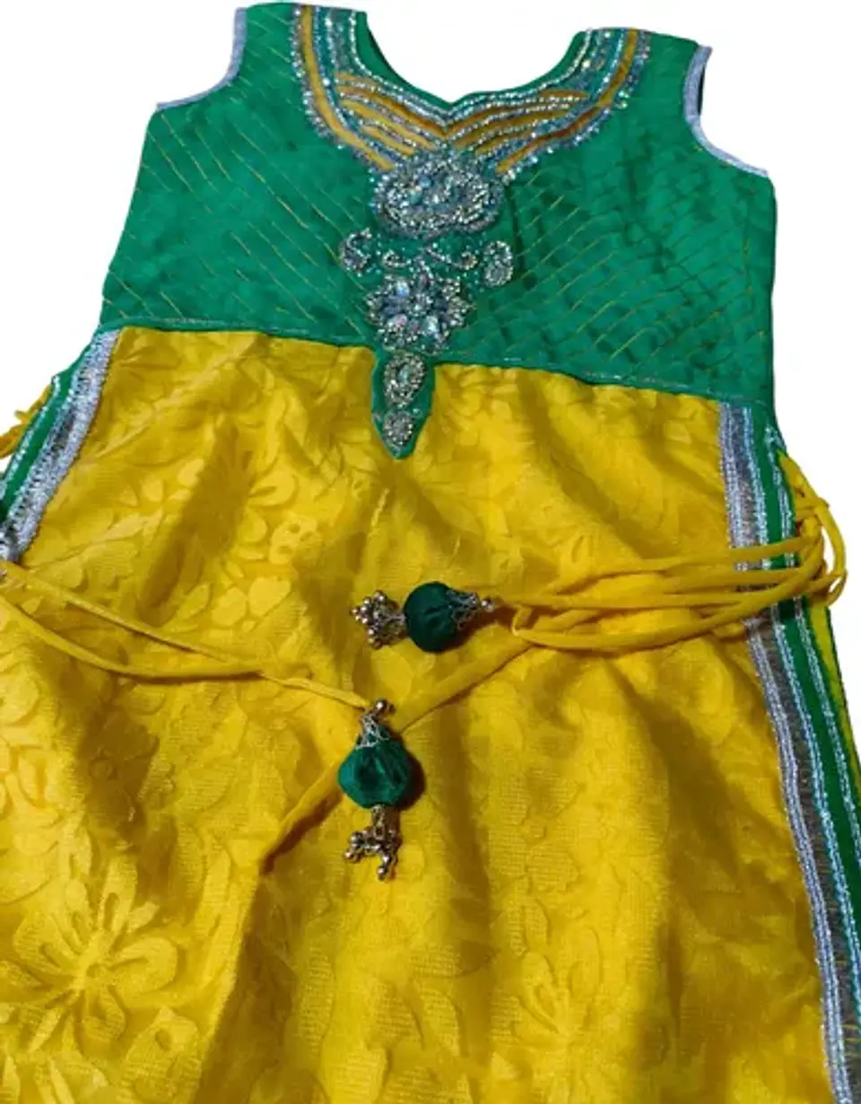 Disfraz Vestido De Danza Hindi Para Niñas Talla 7 A 10 Años 5