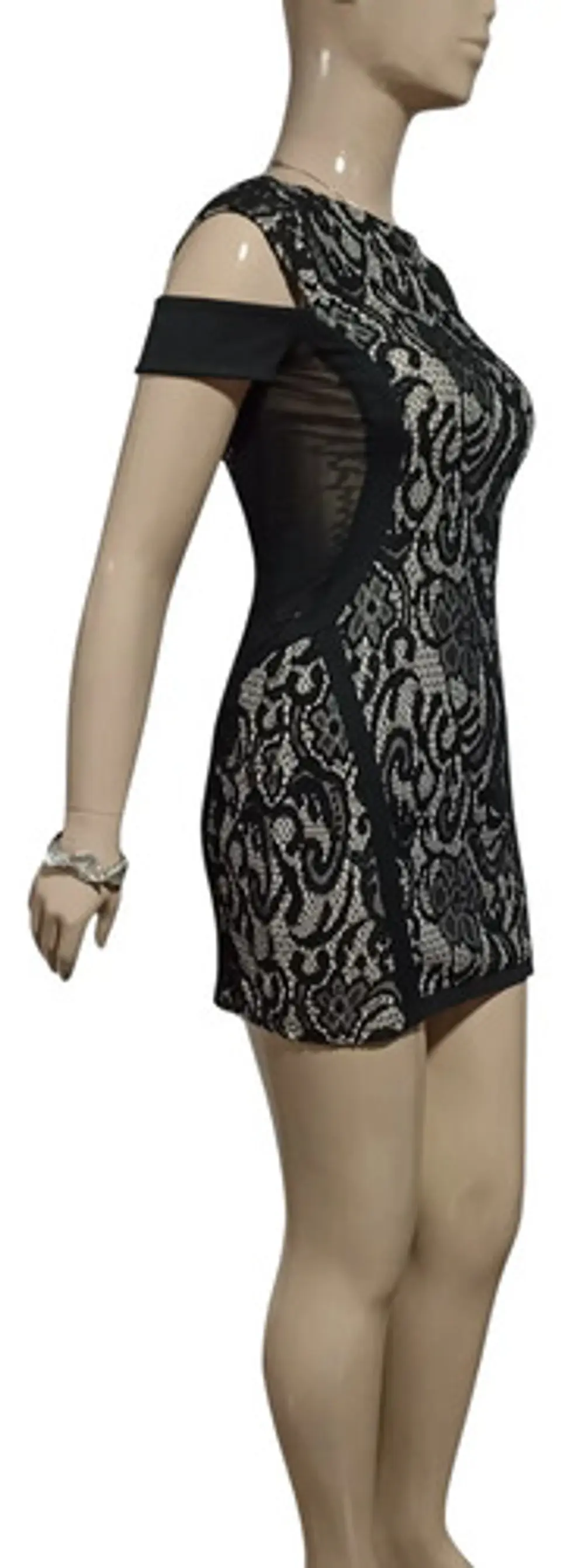 Mini Vestido De Fiesta - Noche Asos Espalda Descubierta T. M 5