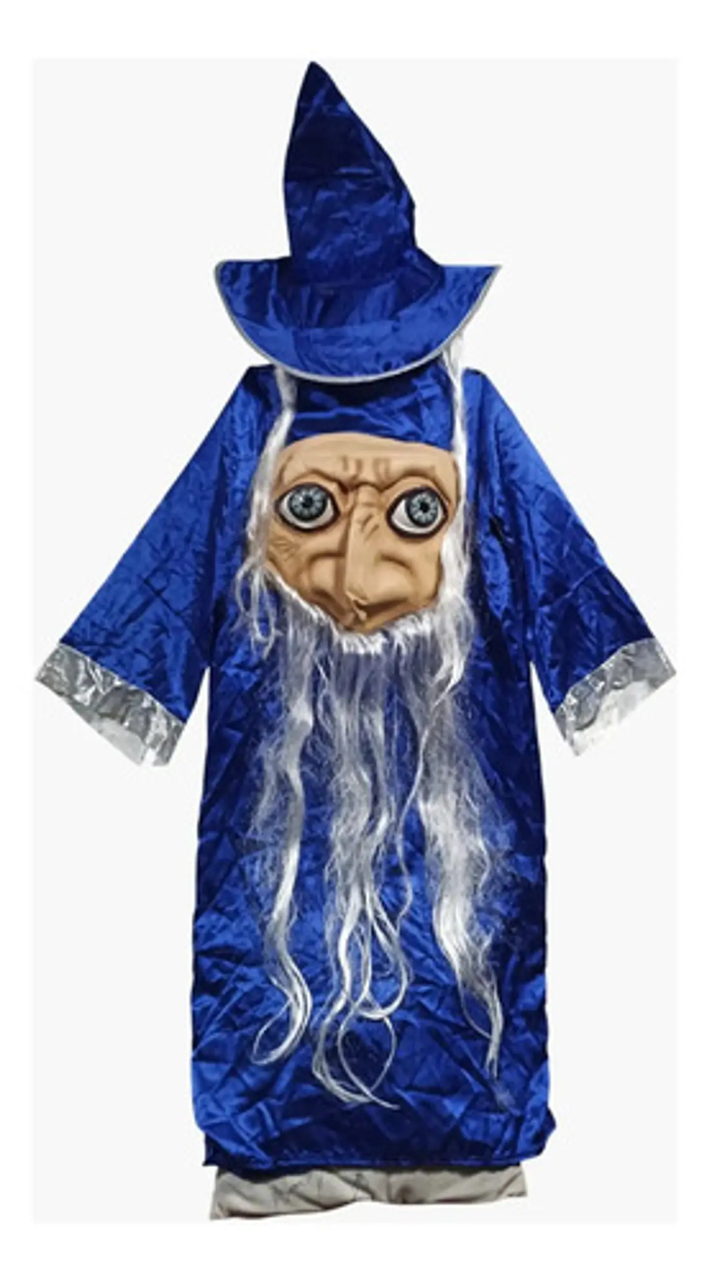 Disfraz De Mago De Cara Grande Unisex Talla Única Estándar 2