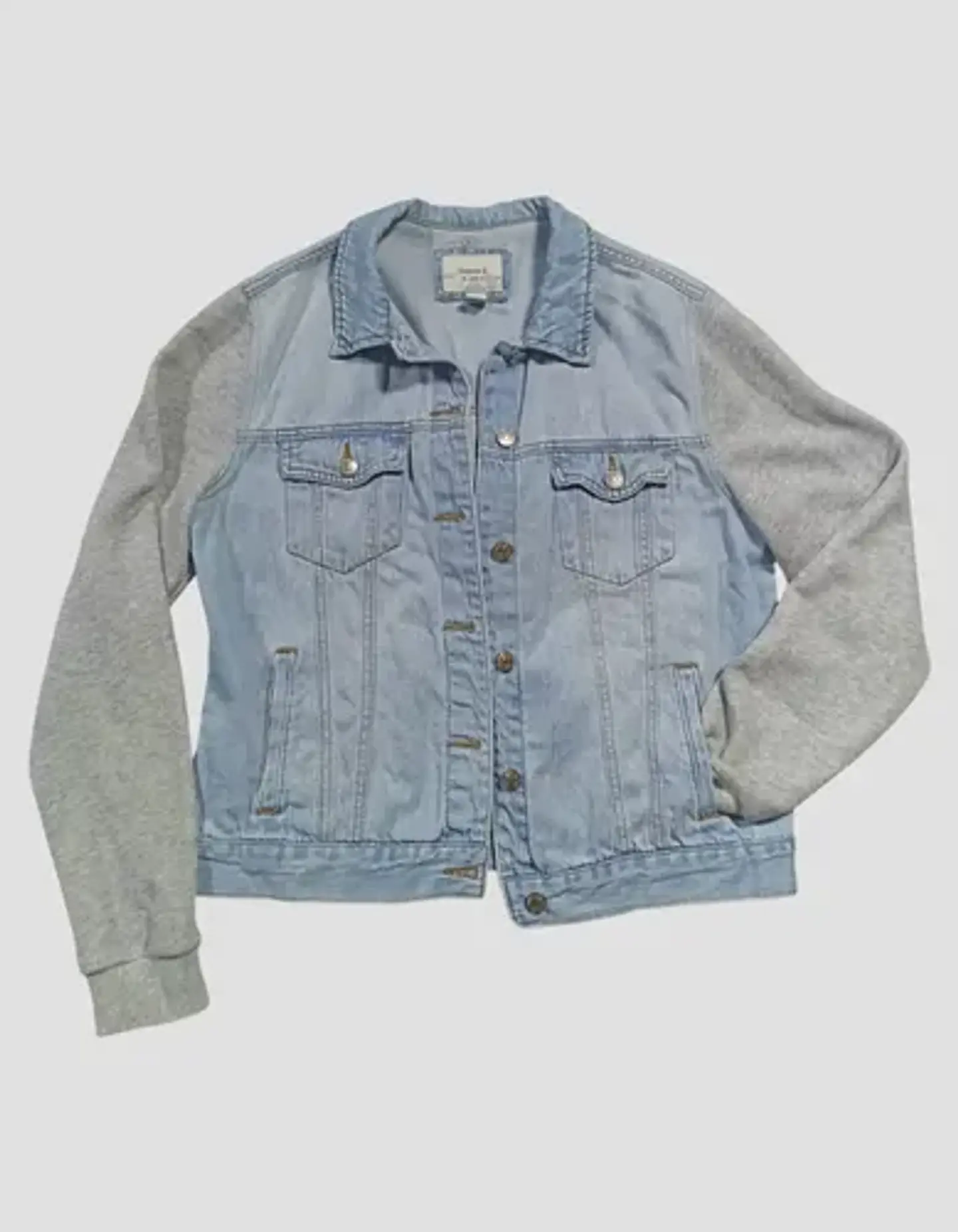 Chaqueta de Mezclilla Unisex Personalizada con Lentejuelas - Talla L 6
