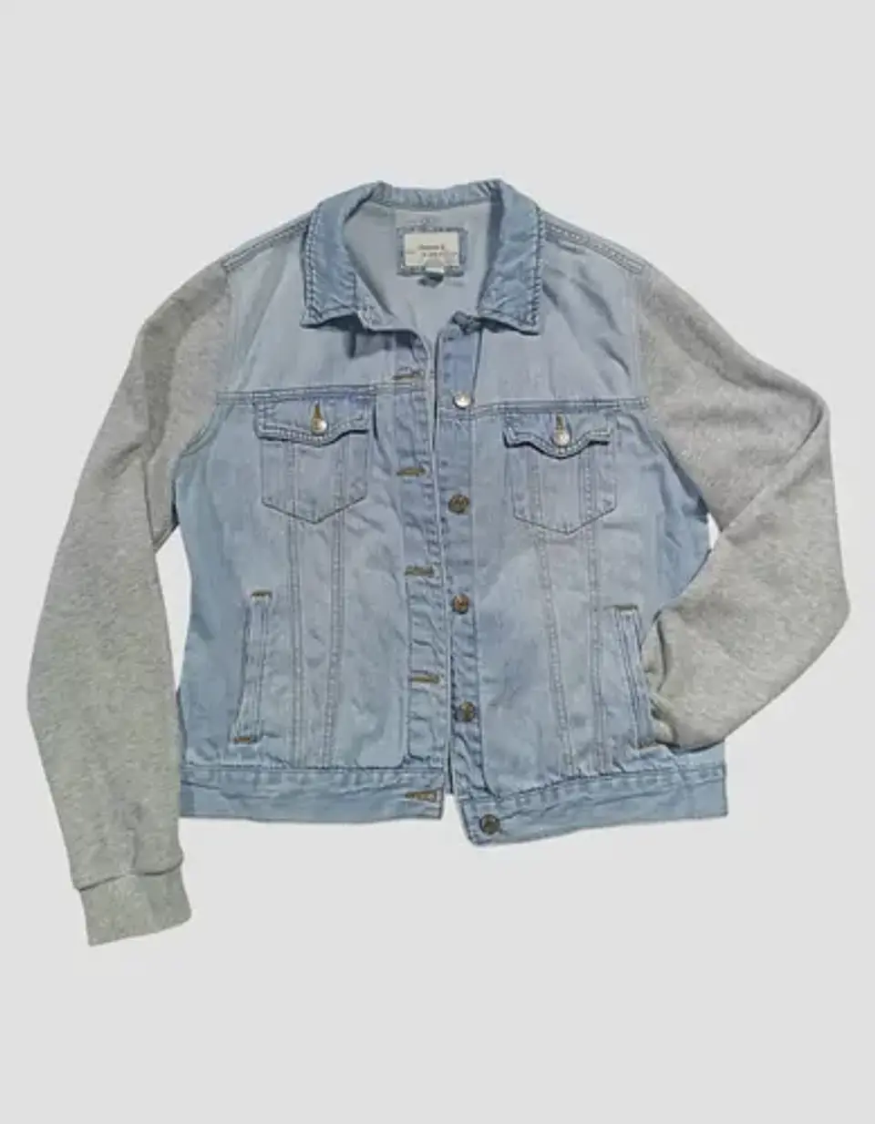 Chaqueta de Mezclilla Unisex Personalizada con Lentejuelas - Talla L 6
