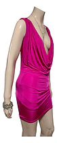 Mini Vestido De Fiesta - Noche Con Escote Profundo - Talla S - Miniatura 6