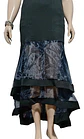 Vestido Strapless De Fiesta - Gala Con Falda Sirena De Tul - Miniatura 7