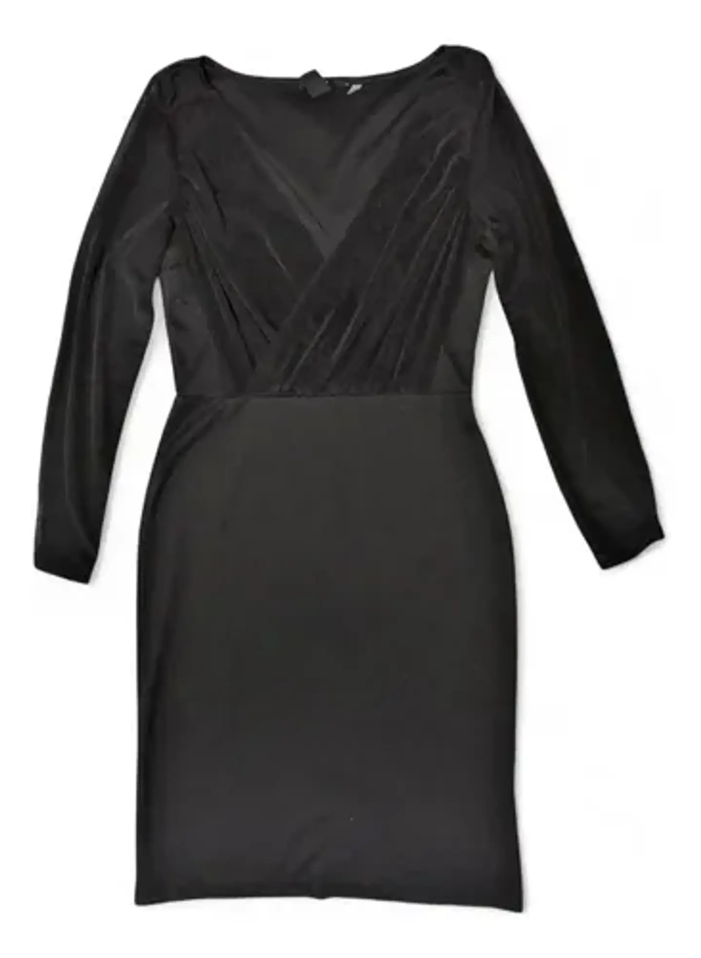 Vestido Corto Formal / Noche De Manga Larga  - H & M Talla S 3