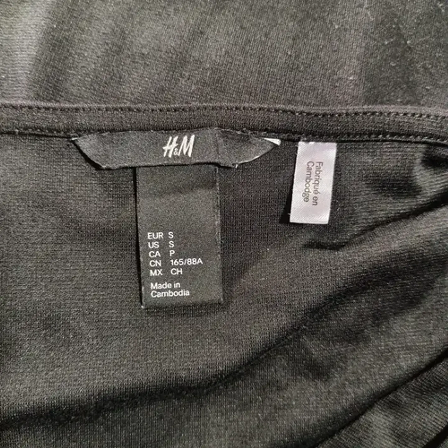 Vestido Corto Formal / Noche De Manga Larga  - H & M Talla S 8