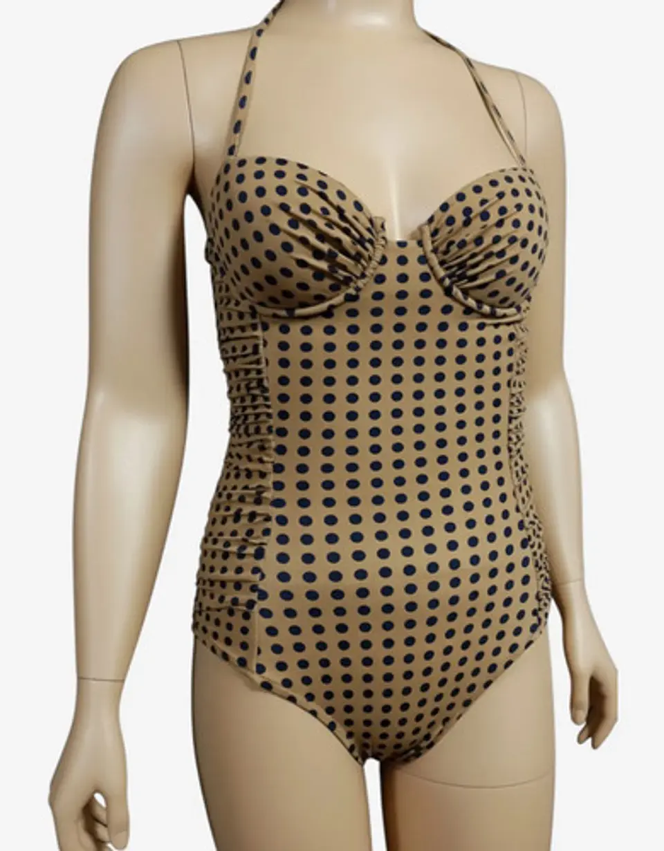 Traje De Baño Importado Marca J.crew De Una Pieza - Talla S 3