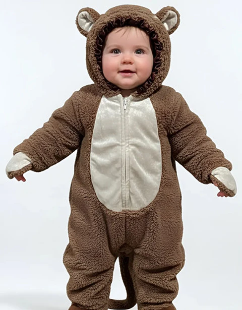 Disfraz De Mono Para Bebe De 6 A 9 Meses
