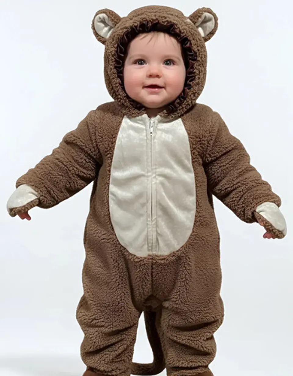 Disfraz De Mono Para Bebe De 6 A 9 Meses 1