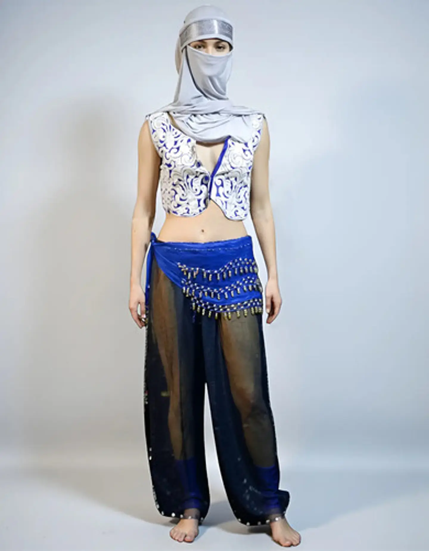 Disfraz De Odalisca 4 Piezas - Mujer Talla Estándar M - L 1