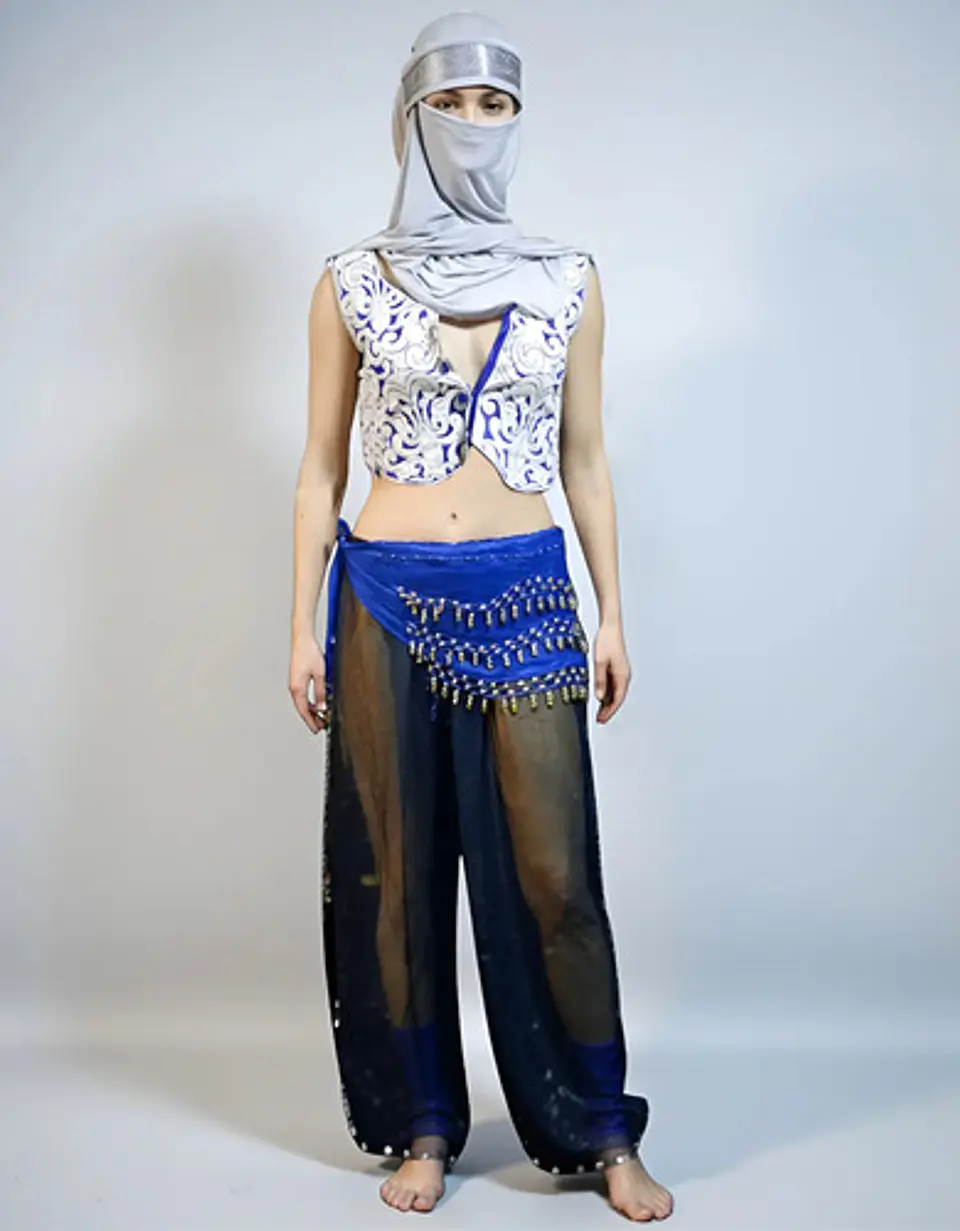 Disfraz De Odalisca 4 Piezas - Mujer Talla Estándar M - L 1