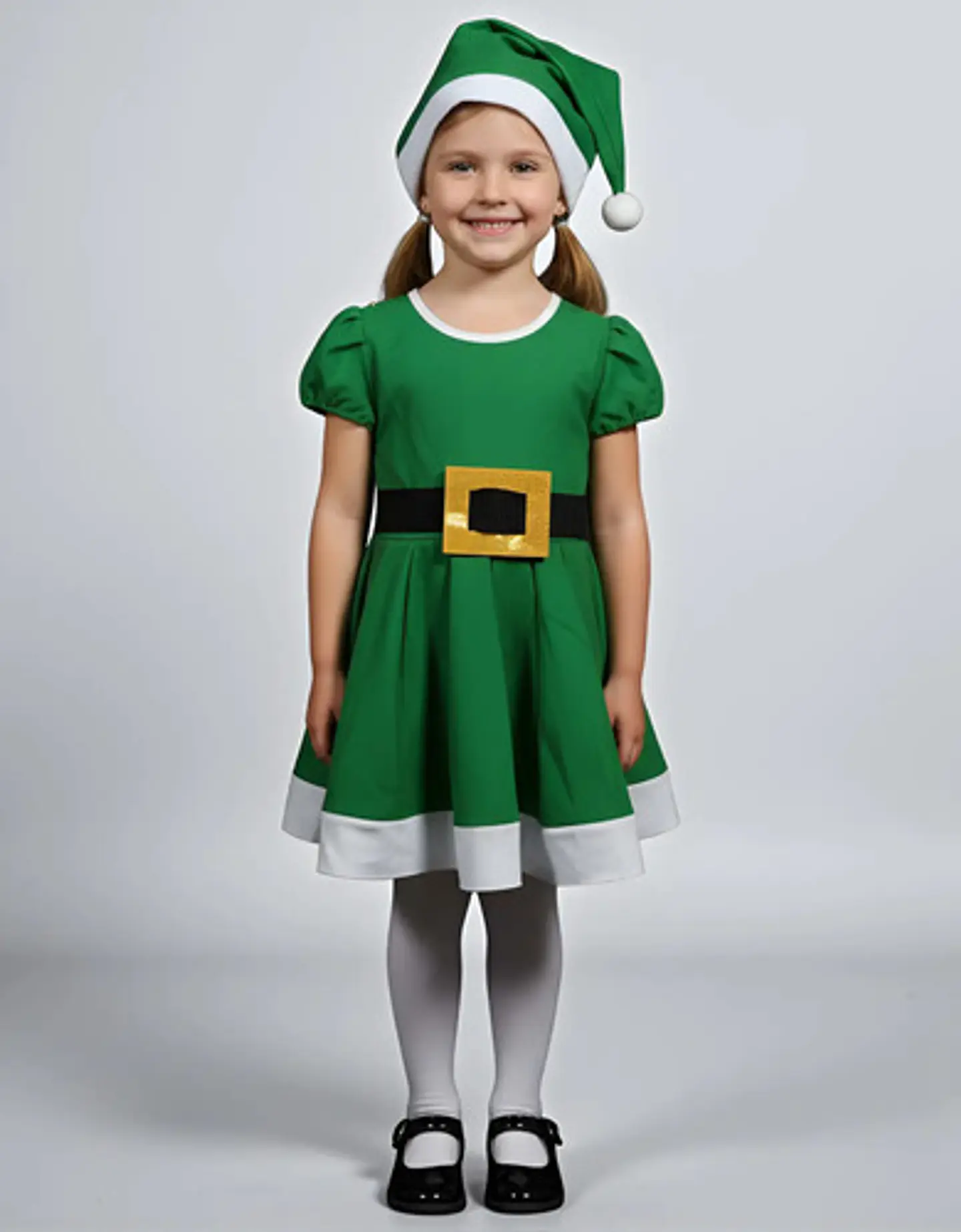 Disfraz De Duende Para Niña De 5 A 6 Años 1