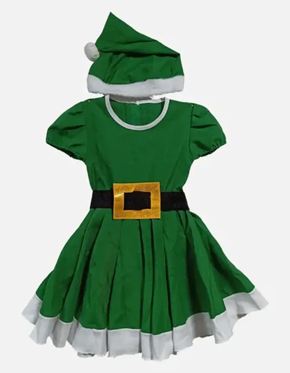 Disfraz De Duende Para Niña De 5 A 6 Años 2