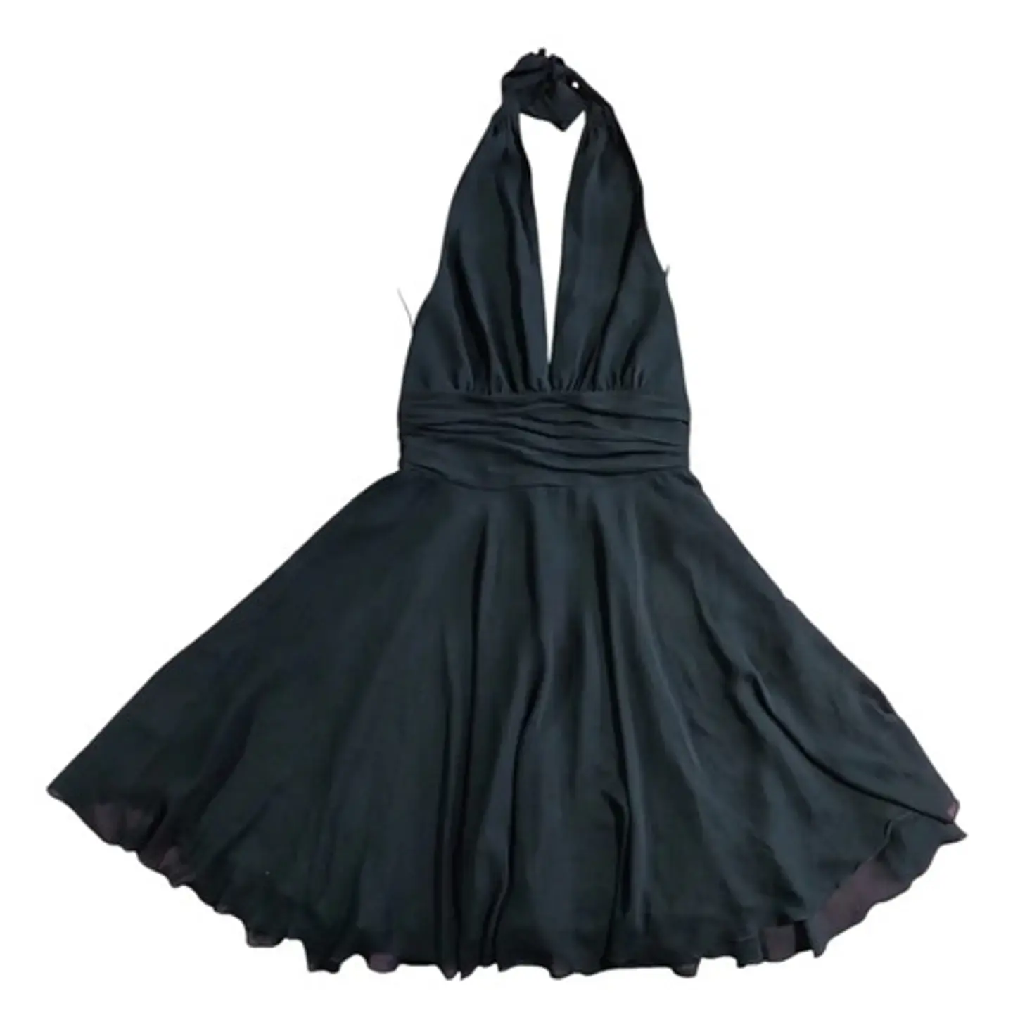 Vestido De Fiesta Coctel Cuello Halter Marca White House 2