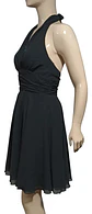 Vestido De Fiesta Coctel Cuello Halter Marca White House - Miniatura 3
