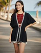 Salida De Baño Boho Chic Ajustable Negra Talla Única M / Xl - Miniatura 1