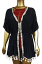 Salida De Baño Boho Chic Ajustable Negra Talla Única M / Xl - Miniatura 3