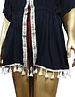 Salida De Baño Boho Chic Ajustable Negra Talla Única M / Xl - Miniatura 5