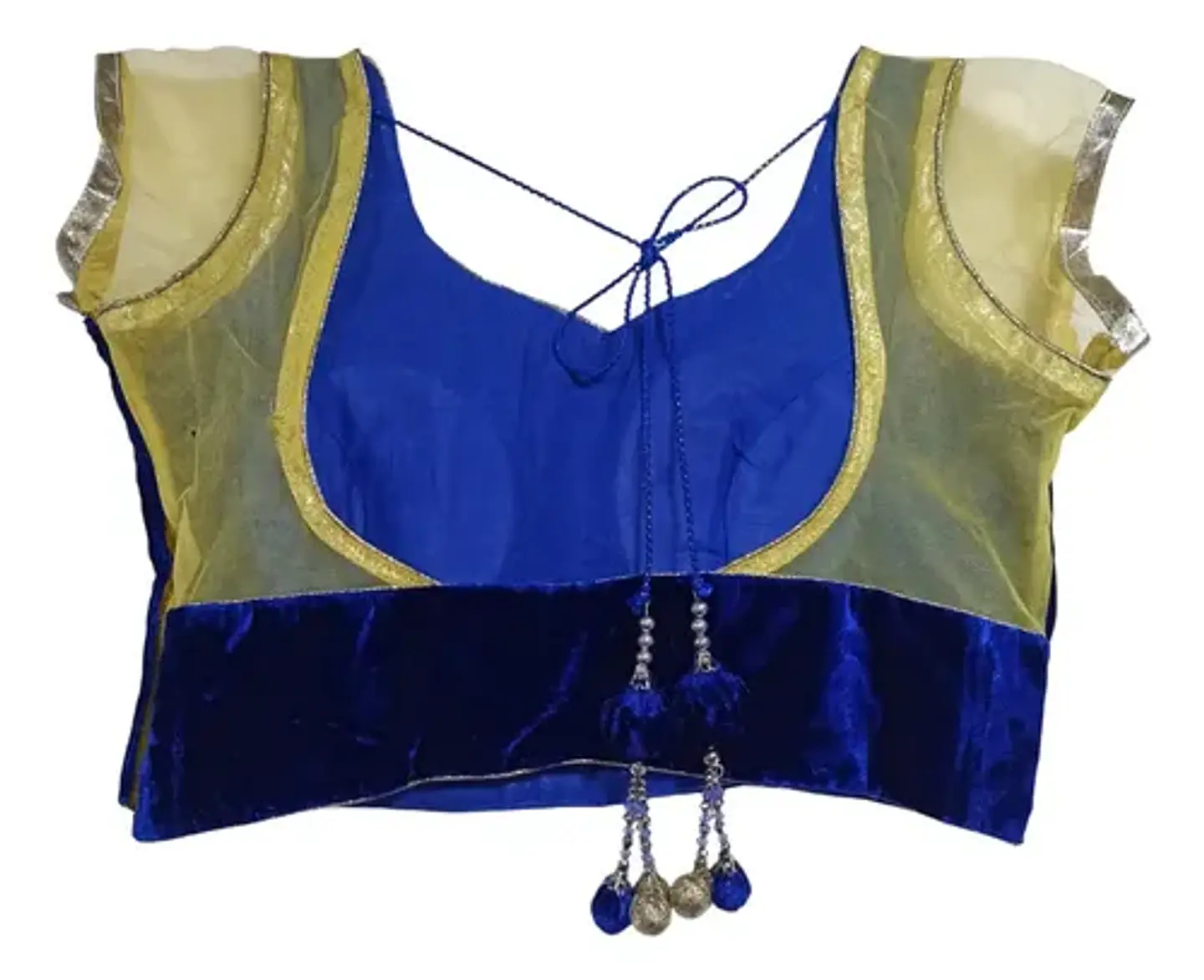 Disfraz Hindú Radha Garba Lehenga Choli Mujer Talla M - L 6