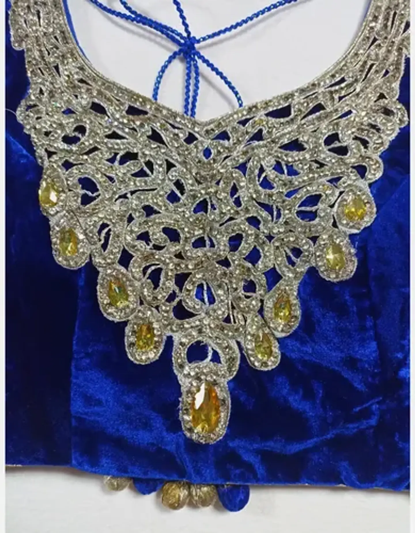 Disfraz Hindú Radha Garba Lehenga Choli Mujer Talla M - L 8