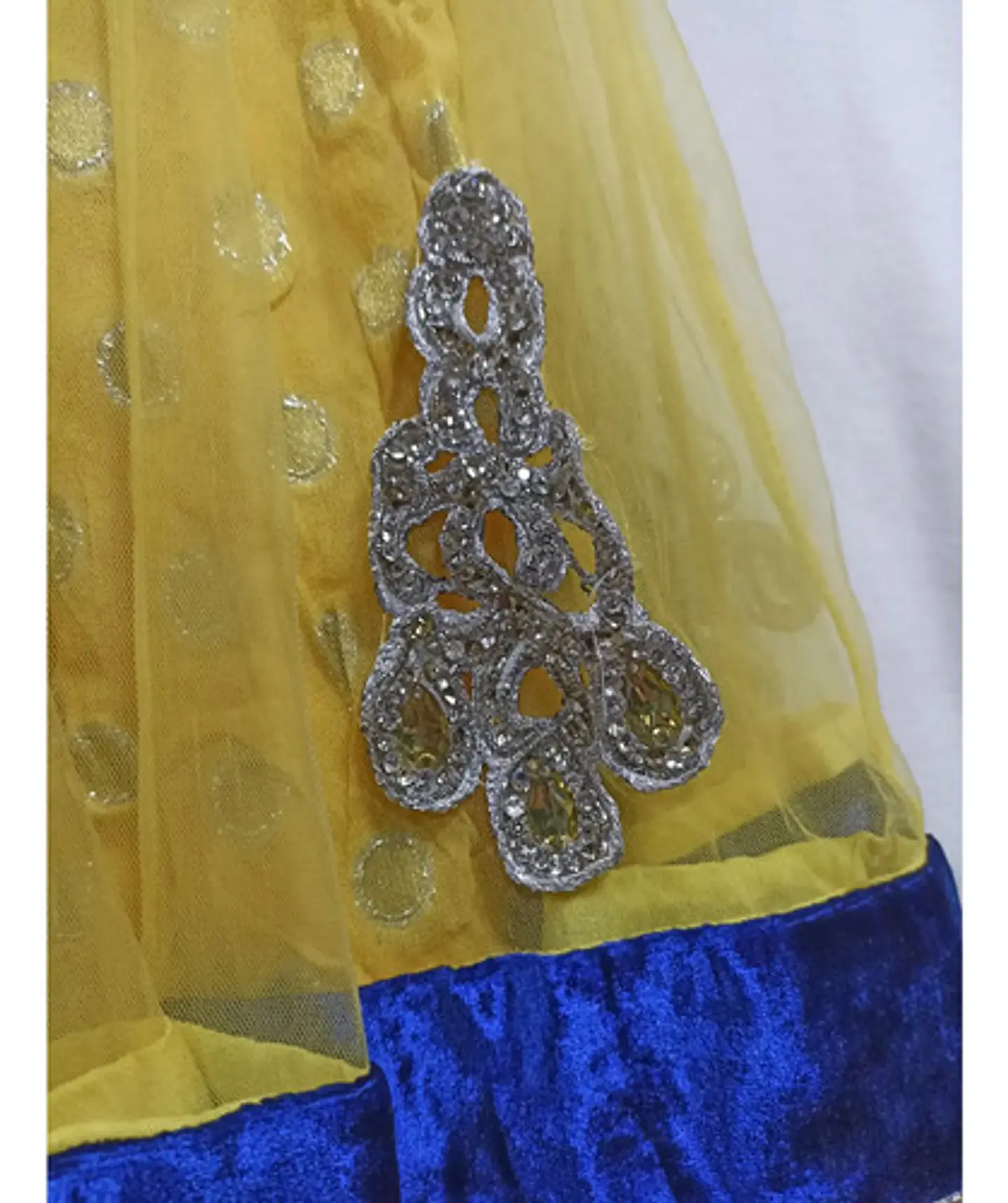 Disfraz Hindú Radha Garba Lehenga Choli Mujer Talla M - L 9