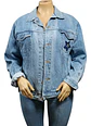 Chaqueta de Mezclilla Unisex Oversize Con Parches de Lentejuelas Diseño Platillo Volador - Miniatura 3