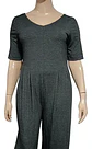 Enterito Mujer Casual Palazzo Manga Corta Cuddl Duds Talla L - Miniatura 3