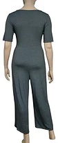 Enterito Mujer Casual Palazzo Manga Corta Cuddl Duds Talla L - Miniatura 4