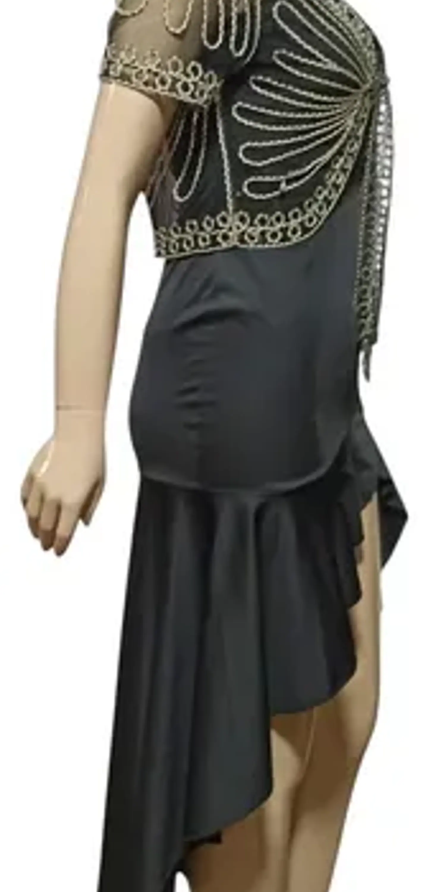 Vestido De Fiesta Ajustado Asimétrico Con Bolero Talla M 3