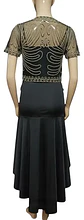 Vestido De Fiesta Ajustado Asimétrico Con Bolero Talla M - Miniatura 4