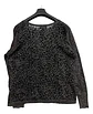 Cardigan De Lúrex Negro Ashley Stewart Talla Grande 2xl - Miniatura 3