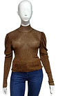 Top Traslucido Brillante Importado Caroline Constas Talla L - Miniatura 2
