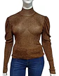 Top Traslucido Brillante Importado Caroline Constas Talla L - Miniatura 3