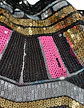 Vestido De Fiesta Con Mini Falda De Lentejuelas Talla S - Miniatura 8