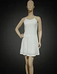 Vestido Blanco Corto Con Tirantes - Marquis Talla L - Miniatura 3
