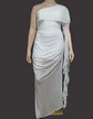 Vestido Blanco De Fiesta Importado - Tallas Grandes 2xl - Miniatura 5