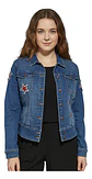 Chaqueta de Mezclilla Personalizada con Lentejuelas Diseño Betty Boop - Talla XL - Miniatura 2