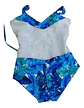 Traje De Baño Reductor Modelador Con Faja + Pareo Talla Xl - Miniatura 4