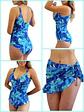 Traje De Baño Reductor Modelador Con Faja + Pareo Talla Xl - Miniatura 7